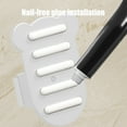 thumbnail image 6 of Mop Broom Holder Wall Mounted,304 Stainless Steel Broom Clip Mop Grippers,Broom and Mop Holder for Home,Kitchen,Bathroom and Storage,Self-Adhesive Hanger Tool, 6 of 7