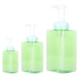 thumbnail image 2 of Dispensador de jabón de plástico, 3 uds., 250ml + 400ml + 500ml, espuma rellenable, jabón líquido, contenedor de botella con bomba vacía, 2 of 8