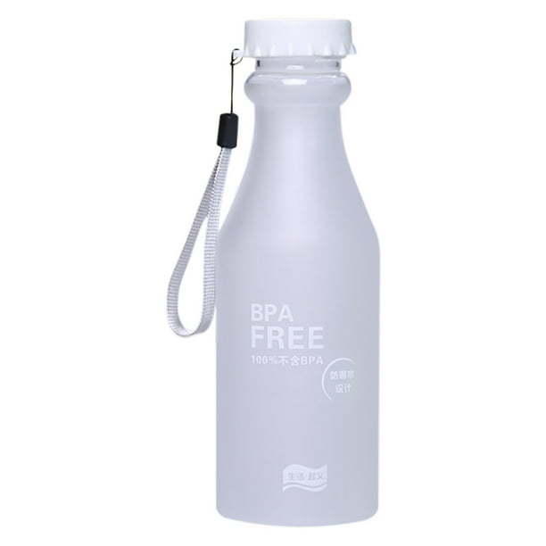 550ml Bottle Plastic Cup Transparent Matte Portable Not Easy To Break Water Cup Outdoor Sports Travel Water Bottle Portable Leak-proof