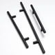 thumbnail image 5 of Manijas modernas para puertas de gabinetes de color negro, juego de 10, tiradores duraderos y elegantes para muebles de cocina y baño, 5 of 5