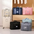 thumbnail image 1 of Xihbxyly Bolsa de Viaje Plegable, Tela Oxford Ligera, Múltiples Bolsillos Organizadores, Ideal para Deportes, Viajes, Gimnasio, Yoga, Escapadas de Fin de Semana, Diseño Unisex, 45 X 16 X 33,5 Cm, 1 of 7