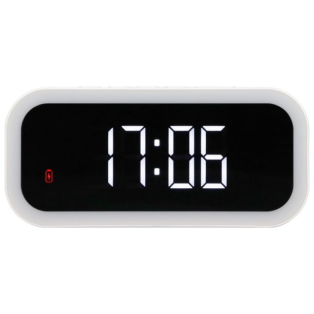 Reloj Luz Nocturna, Luz Nocturna Despertador Reloj Dormitorio Reloj LED Resultados Impresionantes