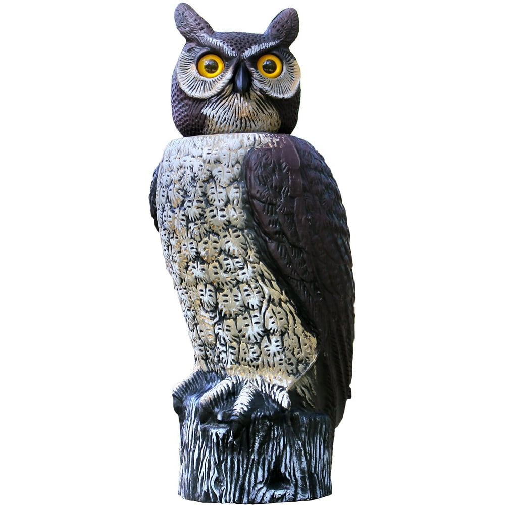 Gardeneer by Dalen SOLR Action Owl Solar Powered Natural Enemy