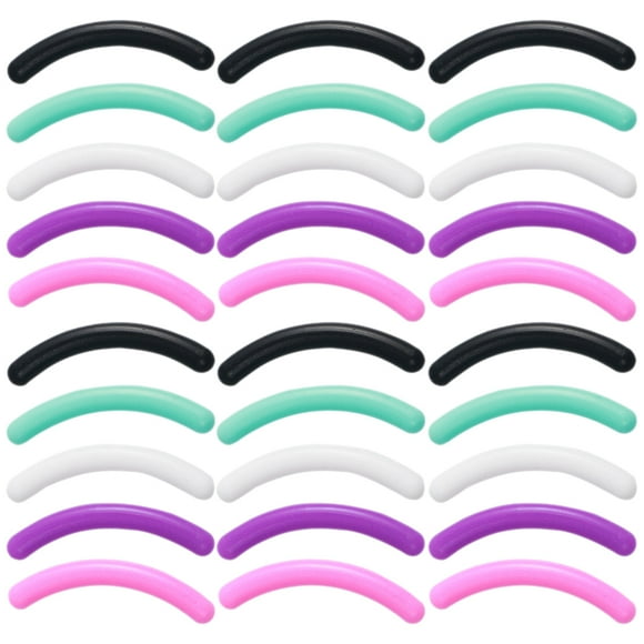 30 Uds. Almohadillas de repuesto para rizador de pestañas de silicona, cojines para rizador de pestañas, recambios para rizador de pestañas