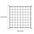 thumbnail image 3 of fastboy Network Plant Net Strong And Flexible Plant Support System Comfortable Height Garden Grid Black 60*60CM, 3 of 6