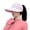 Pink, variant on Sun Hats for Women UV Protection Visor Hat with Wide Brim Adjustable Ponytail Hole Breathable for Outdoor