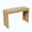 Natural, variant on Hawsaiy 55" Modern Bar Table, Counter Height Pub Table for 4-6 People, Long Rectangular Dining Table with Walnut Finish, Home Bar Table for Kitchen, Living Room, Dining Room, White