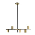 thumbnail image 1 of Z Lite 814-5L-MB-OBR Calumet Ilot Light&44; Laiton Noir Mat & Olde, 1 of 1