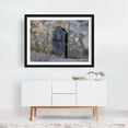thumbnail image 6 of Mortar Battery Door - Highlands New Jersey Photography Abandoned Creepy Rustic Gothic Moody Industrial Spooky Black Framed Wall Art Print 18 x 24 inches, 6 of 8