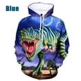 thumbnail image 4 of Sudadera unisex con estampado 3D de dinosaurio, sudadera con capucha de moda para hombre, sudadera informal de primavera y otoño de talla grande para hombre, sudadera con capucha, camisetas de calle, 4 of 5