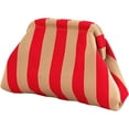 thumbnail image 1 of Granjero Gordo Bolso de mano tejido y bolsas de cosméticos, bolso de mano tejido elegante de playa de verano, bolso de hombro de 12,2 x 3,93 x 7,48 pulgadas (B), 1 of 5