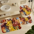 thumbnail image 5 of The Lion King 4 Piece Shower Curtain Set with Non-Slip Rugs, Toilet Lid Cover and Bath Mat, Cartoon Bathroom Decor Waterproof Shower Curtain with 12 Hooks, 72 x 72inch, 5 of 8