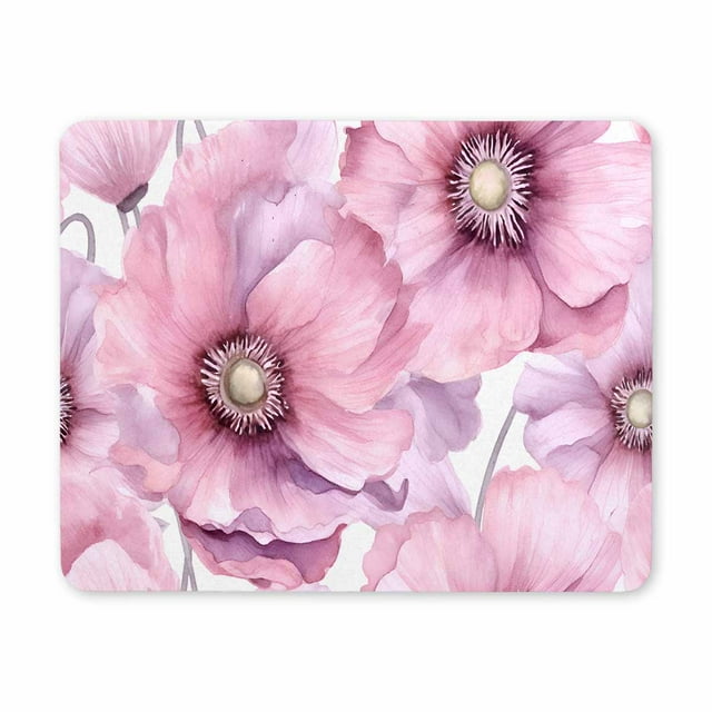 Mouse Pad,Lovely Flowers Computer Mouse Pads Desk Accessories NonSlip