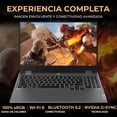 thumbnail image 3 of Laptop Gamer LENOVO LOQ 15ARP9 GeForce RTX 3050 6GB Ryzen 5 7235HS 32GB DDR5 512GB SSD 15.6" IPS FHD 144Hz Teclado Español Mouse, 3 of 5