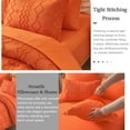 thumbnail image 6 of Flymme Orange Comforter Set Queen Size 7 Piece Bed in a Bag,Shabby Chic Boho Comforter Sets with Sheets ,Soft Microfiber Complete Bedding Set, 6 of 8
