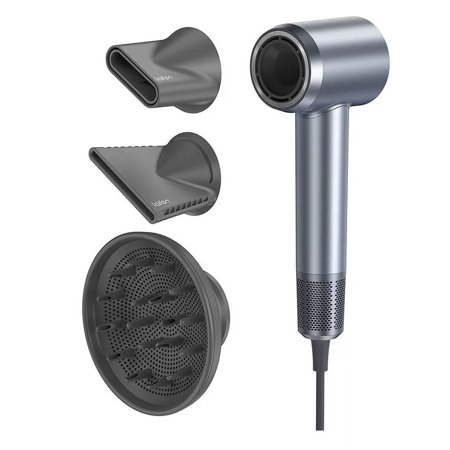 Open Box Laifen Swift Special Hair Dryer with Magnetic Nozzle & Diffuser (Silver Blue)