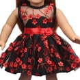 thumbnail image 3 of Ensemble Robe de Princesse Poupée 18 Pouces Robe de Poupée Fille Fleur avec Chaussures de Poupée et Épingle à Cheveux, 3 of 10