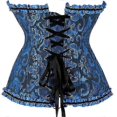 thumbnail image 3 of Corsé sexy floral con cordones en la espalda para mujer, lencería, bustier, tallas grandes., 3 of 5