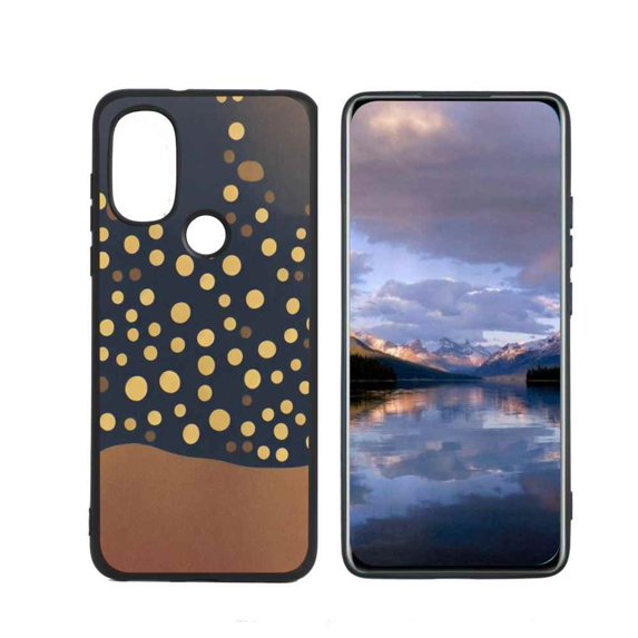 Golden-Dots-146 Phone Case, Degined for Moto G Power 2022 Case Men Women, Flexible Silicone Shockproof Case for Moto G Power 2022