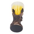 thumbnail image 4 of Copleta de Vidrio de Garra 3d de una Mano, Base de Resina Decorativa de Resina Fácil de Limpieza Fácil de Vidrio Copa de Bebida A Prueba de Corrosió para Cocina, 4 of 7