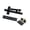 Black, variant on 360 degree Rotating Shafts Wood Door Hinge Heavy Duty Pivots Hinge Enduring