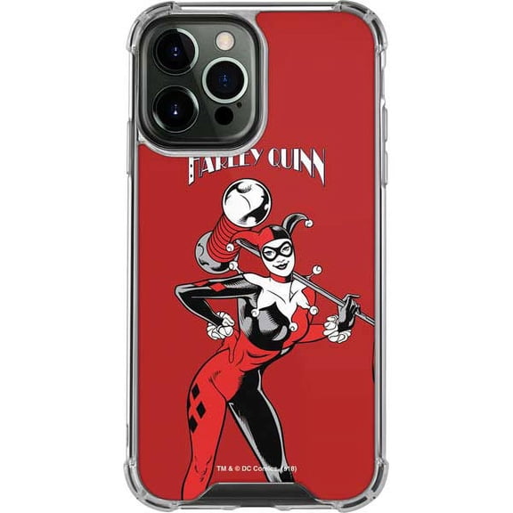Skinit DC Comics Harley Quinn Portrait iPhone 13 Pro Max Clear Case