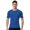 Blue, variant on Men's Workout T-Shirt Short-Sleeved Sportswear Shirts Mens Sports Summer Elastic Undershirt Tees for Workout Running