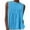 Blue, variant on Women's Linen-Cotton Pleated Blouse - Sleeveless Round Neck Crinkle Top Wrinkle-Resistant Summer Wear