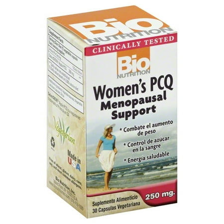 Bio Nutrition Bio Nutrition  Women's PCQ Menopausal Support, 30 (Best Vitamins For Menopausal Women)