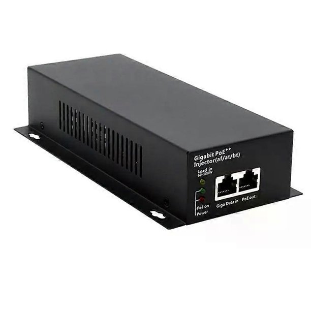 90W Hi-Power Gigabit POE++ Injector(Af/At/Bt) POE Power Supply For IP ...