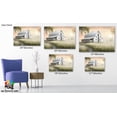 thumbnail image 5 of Farmhouse Spring Wall Art, White Barn and Flowers Botanical Pictures Canvas Wall Art, Early Morning Country Spring Landscape Pictures for Modern Living Room, Bedroom Wall Decor 12x18 Inches, 5 of 6