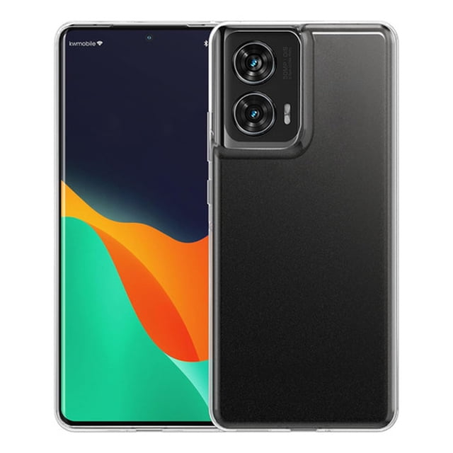 Funda para Moto Edge 50 Fusión Kiosla Hybrid Clear reforzada