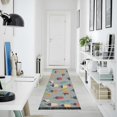thumbnail image 4 of Yayeee Runner Rug for Bedroom 2'x6' Machine Washable Hallway Non Slip Mat, Cute Acorns Pattern, 4 of 8