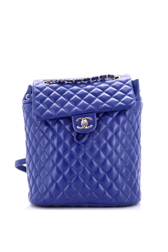 Pre-Owned Urban Spirit Backpack Quilted Lambskin Large By Rebag