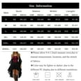 thumbnail image 4 of UoCefik Gothic Dresses for Women Cold Shoulder Butterfly Sleeve Lace Up Suspender Halloween Gothic Dresses Vintage Medieval Evening Dress Black XXL, 4 of 6