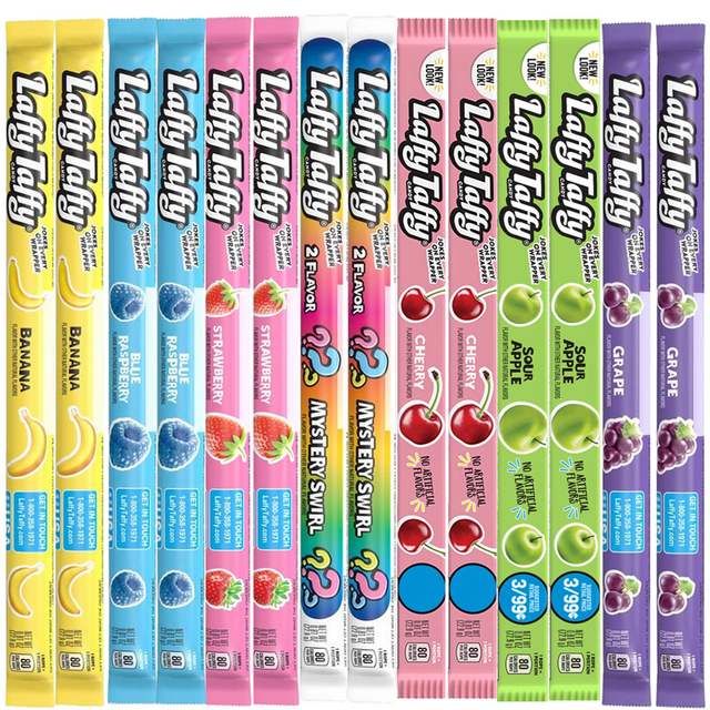 Laffy Taffy Ropes Laffy Taffy Bulk Variety Pack (14 Laffy Taffy Candy