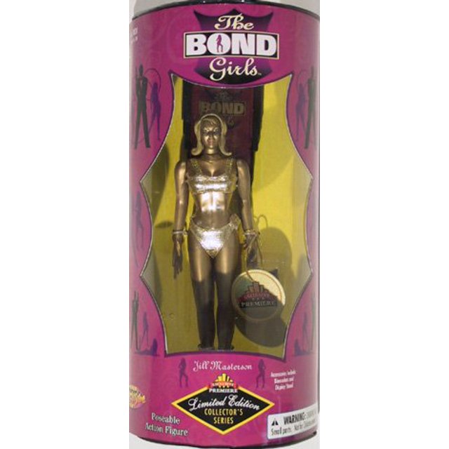 Exclusiva serie de coleccionistas de Premiere Limited Edition - Figura de acción poseable de Jill Masterson de 7 "de James Bond en goldfinger The Bond Girls 611385280316