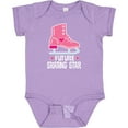 thumbnail image 3 of Inktastic Skate Future Skating Star Girls Girls Baby Bodysuit, 3 of 5