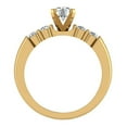 thumbnail image 2 of Diamond Engagement Ring For Women Shoulder Accent Diamonds 1.25 Carat 14K Gold (F,VS1), 2 of 5