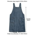 thumbnail image 3 of Vjnyvs Work Apron Unisex Denim Apron with Pocket Adjustable Denim Apron Multi Purpose Apron Durable Chef Apron for Cooking Baking Bbq Gardening, 3 of 7