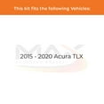 thumbnail image 2 of Max Advanced Brakes - Brake Kit for 2015 2016 2017 2018 2019 2020 Acura TLX Front Replacement Geomet Coated Disc Brake Rotors and Ceramic Brake Pads, 2 of 9