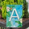 thumbnail image 2 of America Forever Summer Flowers Birds Monogram Garden Flag Letter X 12.5 x 18 inches Hummingbird Calla Lily Spring Floral Double Sided Vertical Outdoor Yard Lawn Decorative White Floral Garden Flag, 2 of 4