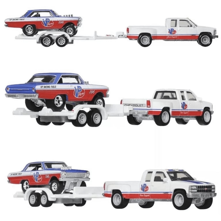 Hot Wheels Team Transport '63 Chevy Nova & '88 Chevy Silverado