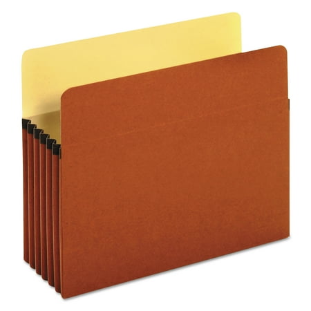 2 Inch Expansion File - Universal 5 1/4 Inch Expansion File Pockets, Straight Tab, Letter, Redrope/Manila, 10/Box -UNV15262
