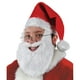 Chapeau de Père Noël en Peluche avec Barbe et Moustache (Lot de 6) – image 1 sur 1
