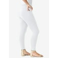 thumbnail image 3 of Roaman's Women's Plus Size Side Pocket Essential Legging, 3 of 5