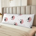 thumbnail image 4 of KLL Ultra Soft Microfiber Body Pillow Cover/Pillowcases 20"x54" with Hidden Zipper Closure-Umbrella Cat, 4 of 5