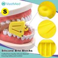 thumbnail image 2 of 3PCs Dental GradeSilicone Bite Blocks Mouth Props Multi Size by VASTMED | Dental Bite Blocks Mouth Opener for Child Kids Adults for Teeth Cleaning, 2 of 5