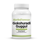 Herbsforever Gokshuradi Guggul Capsules – Kidneys Health Supplement – 90 Vege Capsules – 800 Mg Each