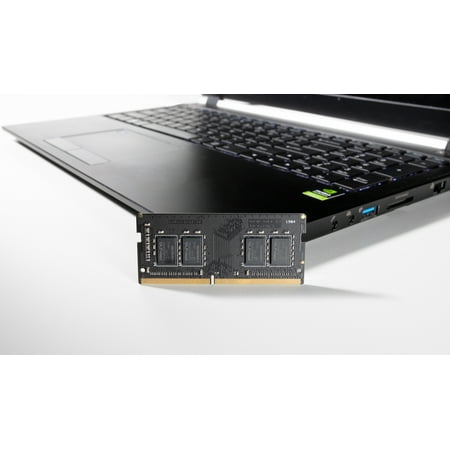 PNY - 16GB 2.666GHz PC4-21300 DDR4 SO-DIMM Unbuffered Non-ECC Laptop Memory - Black